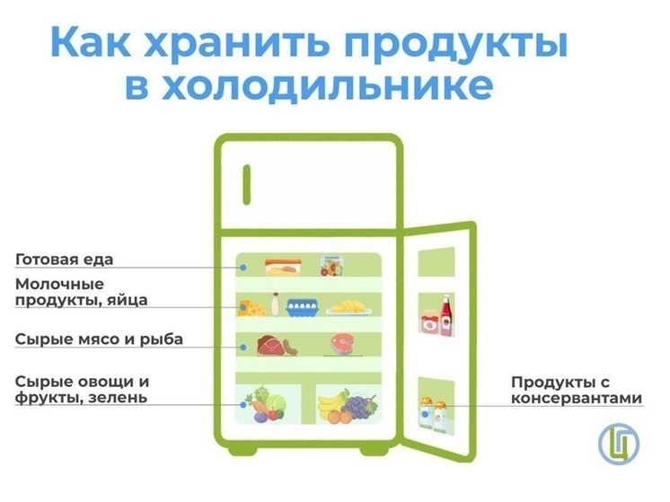 Новгородцам напомнили о правилах хранения продуктов в летний период