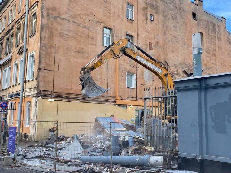В Гурьевске снесли здание общественной бани