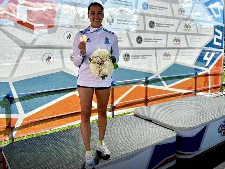 Пятиборка из ЯНАО взяла серебро чемпионата России
