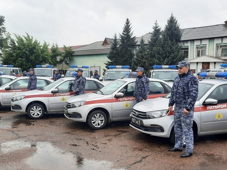 В Бурятии росгвардейцы получили  32 новых авто