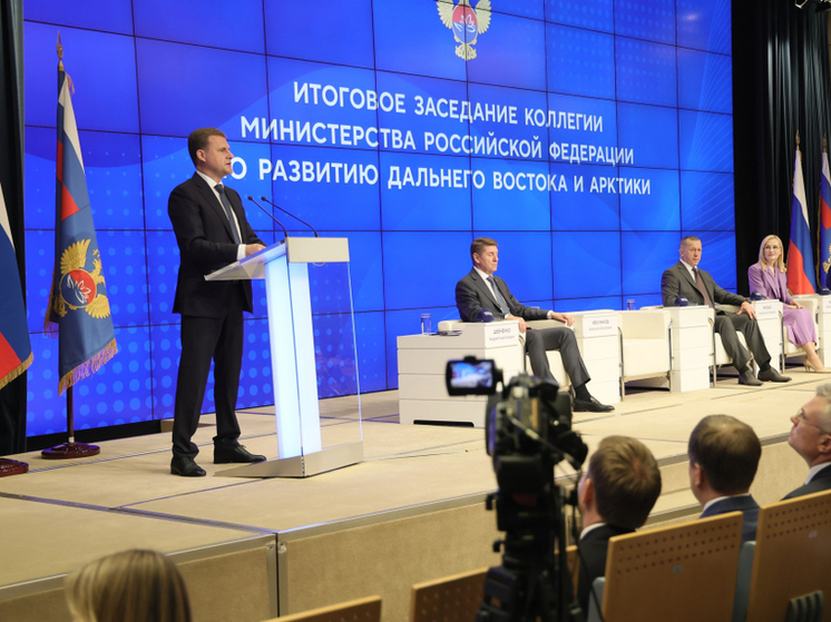 Итоги работы и новые планы озвучили на коллегии Минвостокразвития РФ
