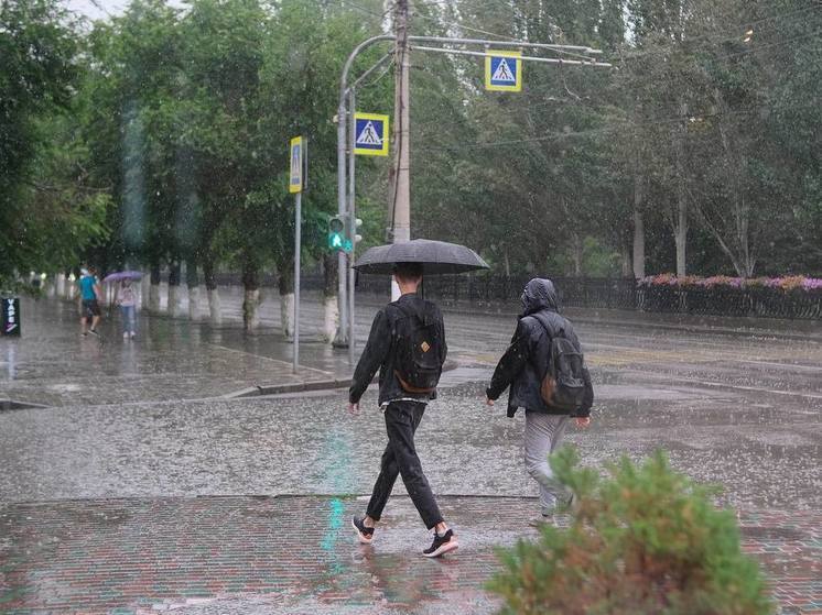 В Волгоградской области спрогнозировали дождь с грозами до конца рабочей недели
