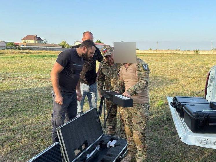 В Херсонскую область доставили оборудование для борьбы с лесными пожарами