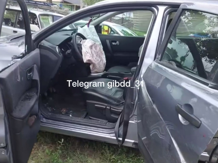 В Старом Осколе при столкновении двух иномарок пострадала автоледи