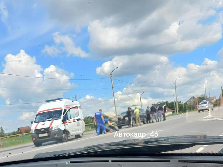 В Октябрьском районе Курской области иномарка насмерть сбила 32-летнего мужчину