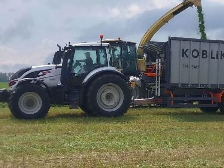 В Зарайске на 70% выполнили программу по заготовке кормов на зиму