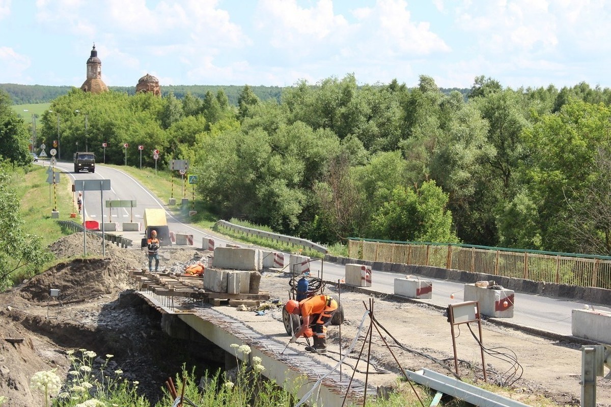 В Пензенской области продолжается ремонт моста через реку Ардым - МК Пенза