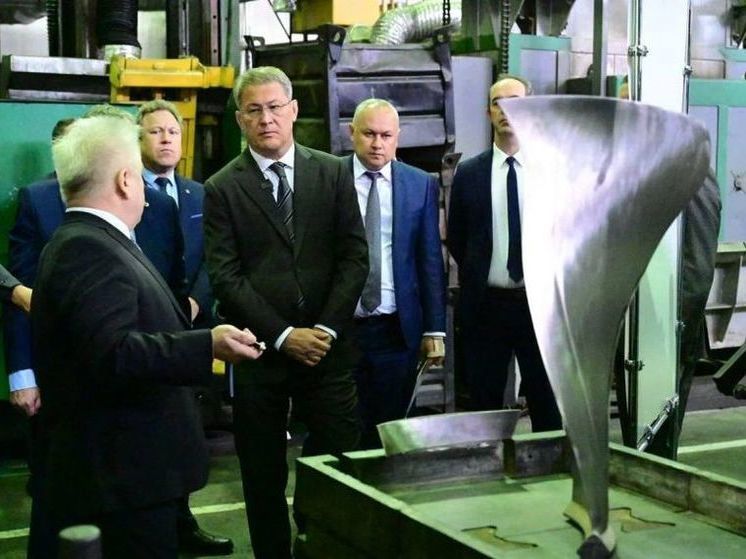 Глава Башкирии посетил институт проблем сверхпластичности металлов РАН