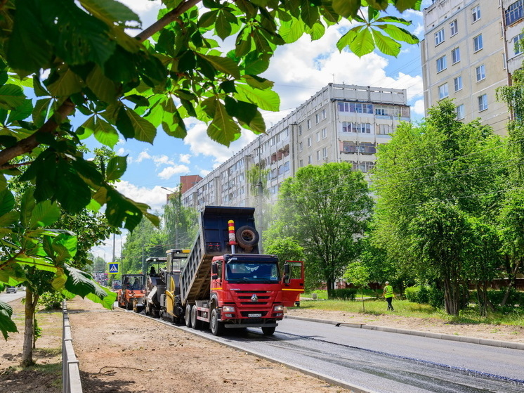 Ремонт улицы Петрова в Йошкар-Оле завершится через месяц