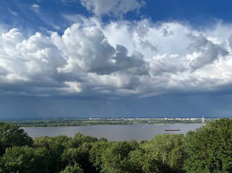 Небольшой дождь и +20° прогнозируется в четверг в Нижнем Новгороде