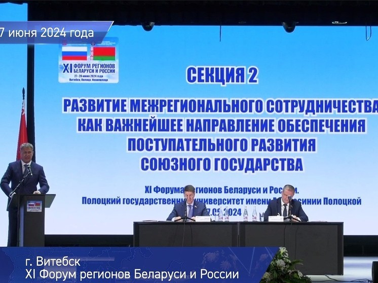 Радий Хабиров прокомментировал «многоаспектное сотрудничество» с Беларусью