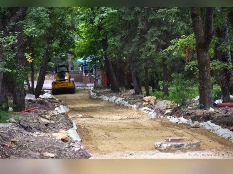 В Пензе обсудили ход ремонта парка Белинского