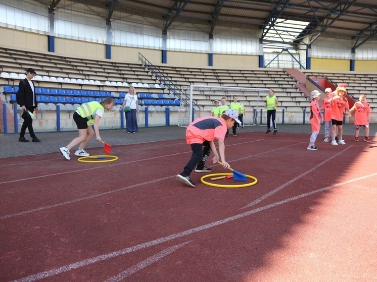 В Серпухове состоялись спортивные соревнования для воспитанников пришкольных лагерей