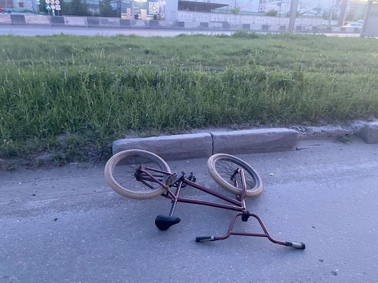 В Новосибирске 13-летний велосипедист попал под колеса автомобиля «Ниссан»