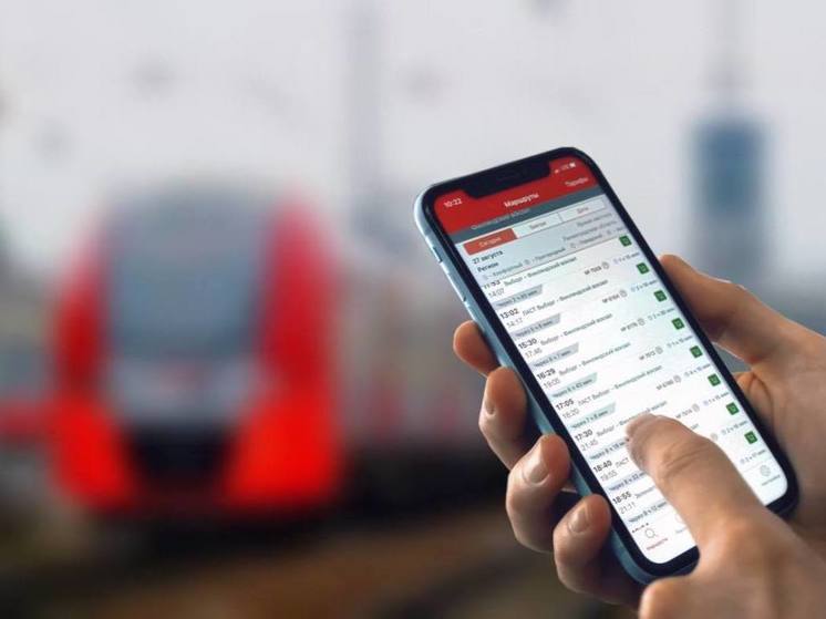 Ленинградцы стали чаще покупать железнодорожные билеты через мобильные приложения