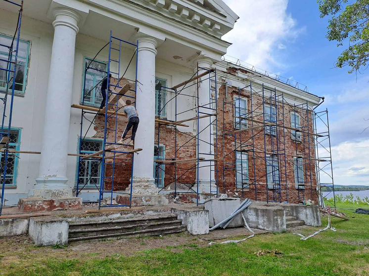 В здании Осинского краеведческого музея начался масштабный ремонт