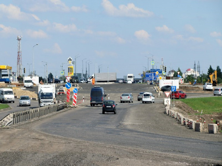 На северном въезде в Белгород на три месяца введут реверсивное движение