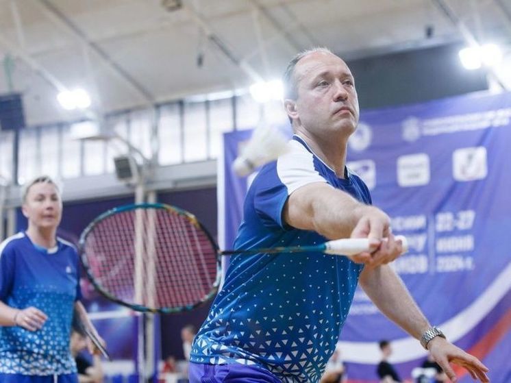 Почетный гражданин Орла завоевал серебро на Чемпионате России по бадминтону