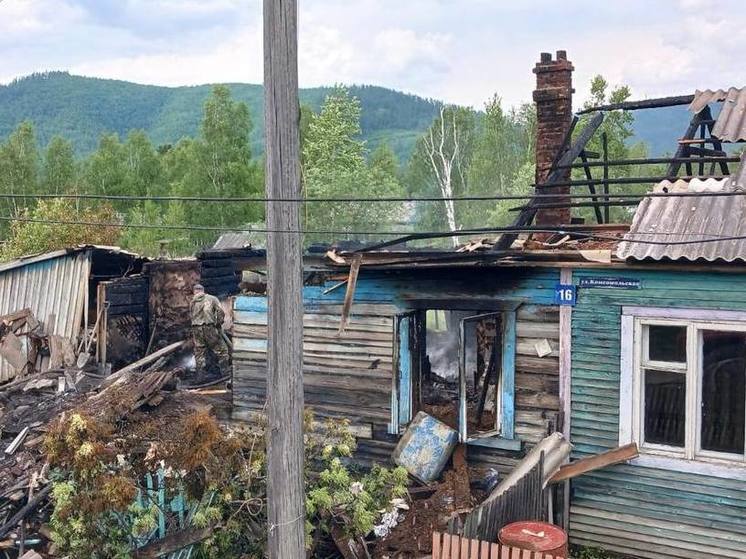Уголовное дело возбудили после смерти ребенка в пожаре в Хабаровском крае