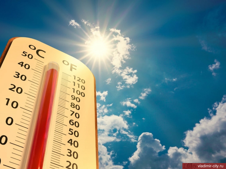 Жара, жара: на субботу во Владимире прогнозируют 30-градусную жару