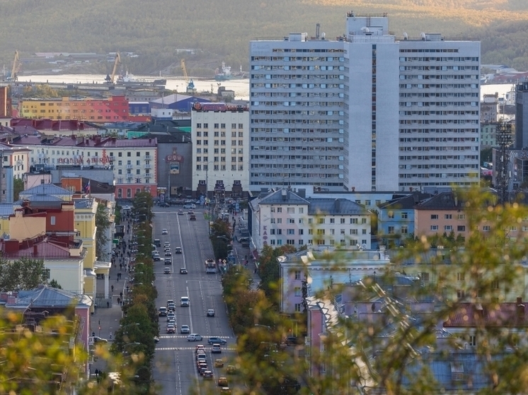 В Мурманске на оживленном перекрестке ограничат движение до середины августа