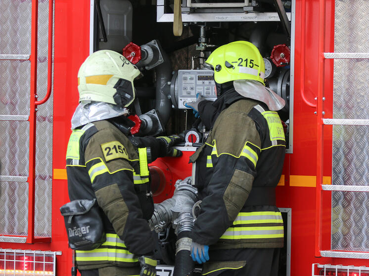 При тушении пожара обнаружен совершивший суицид мужчина