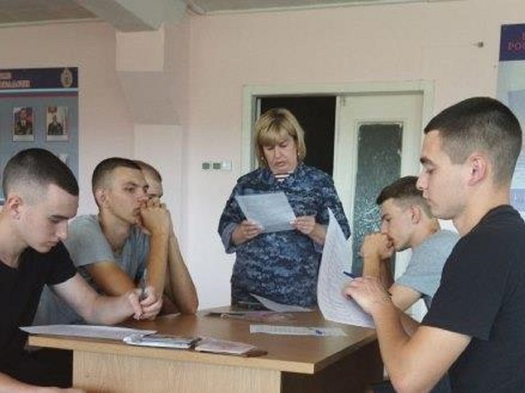 Призывники из Псковской области пополнили ряды войск нацгвардии РФ