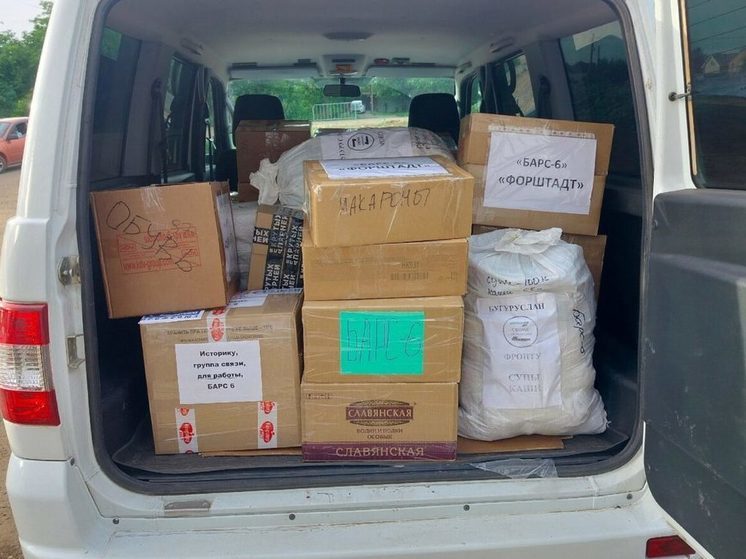 Из Оренбурга в зону СВО отправилась очередная гуманитарная помощь