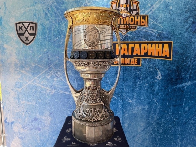 Кубок Гагарина впервые смогли увидеть вологодские любители хоккея