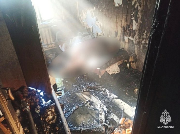 В брянском Карачеве при пожаре в квартире погиб мужчина