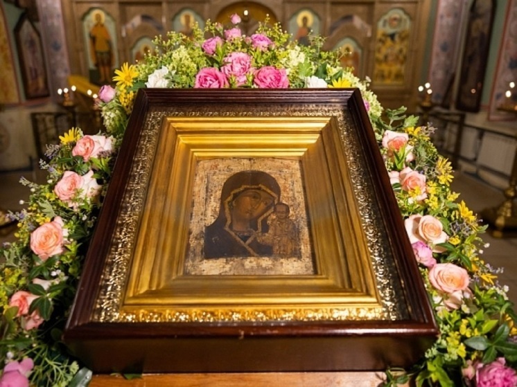 Московский список Казанской иконы Божией Матери доставили в Волгоград