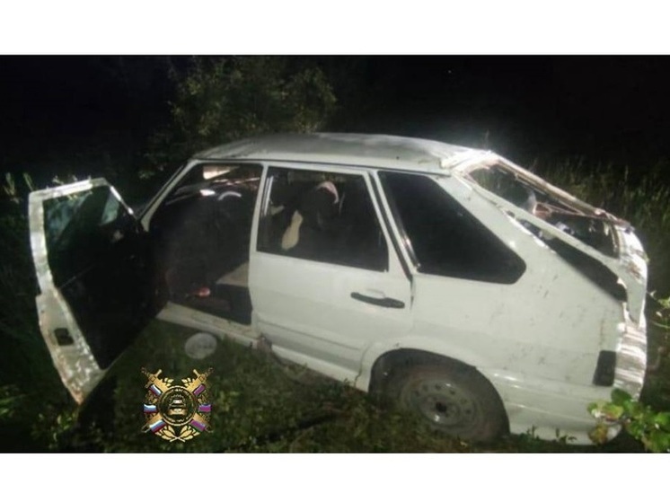 В Отрадненском районе при опрокидывании машины погиб человек