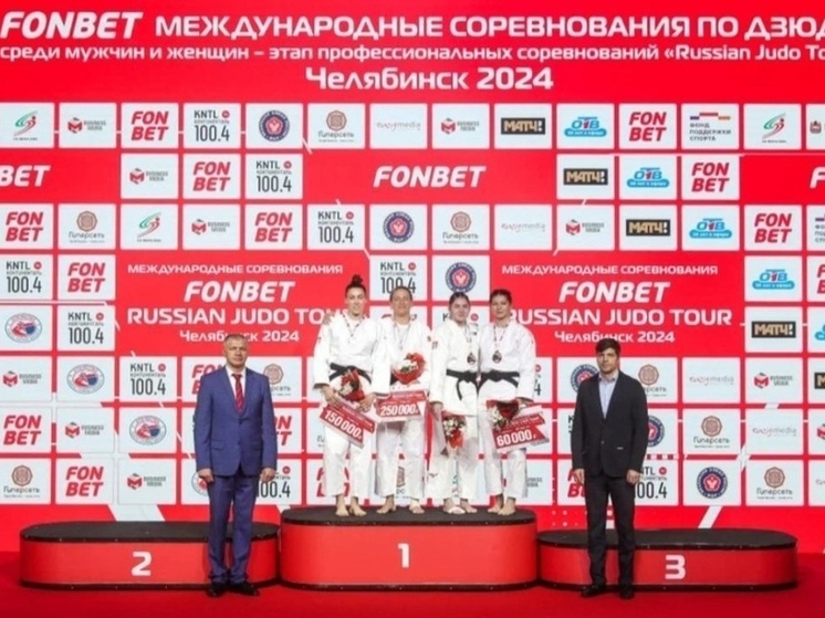 Серебряным призёром международного турнира по дзюдо стала спортсменка из Орловской области