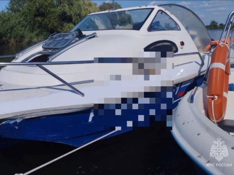 Рулевой лодки погиб после столкновения с катером в Ростовской области