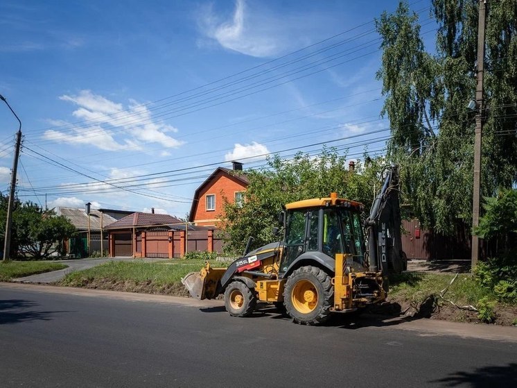 В Курске приступили к ремонту автомобильной дороги на улице Фрунзе