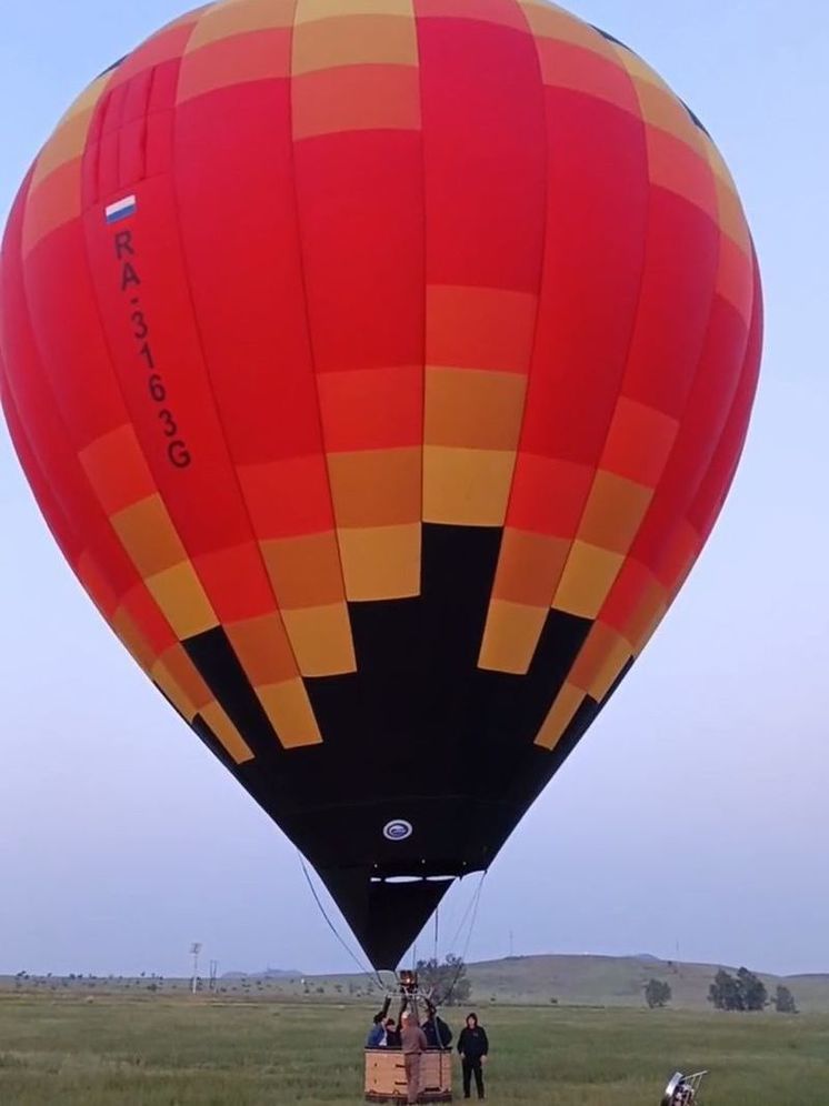 Директор аэропорта Бурятии отправился в полет на воздушном шаре
