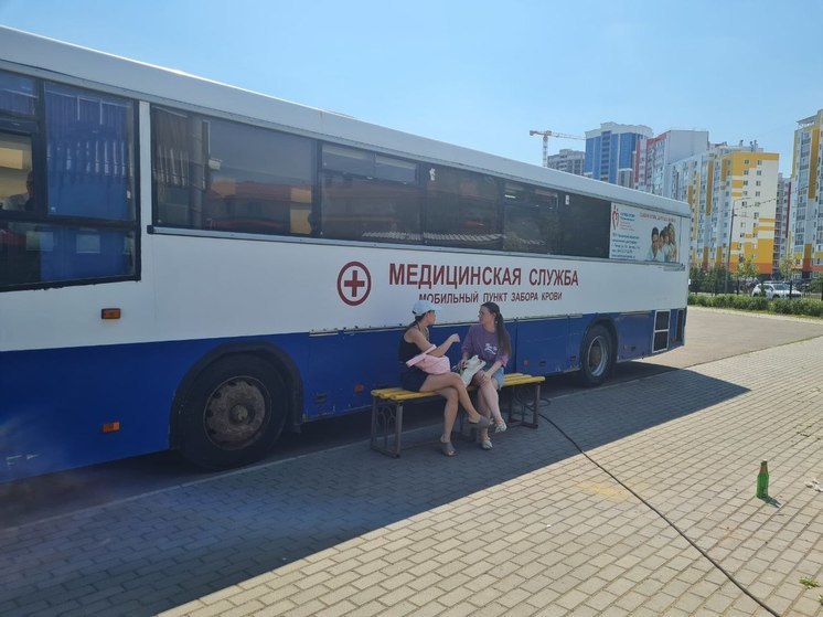Жители Спутника приняли участие в донорской акции