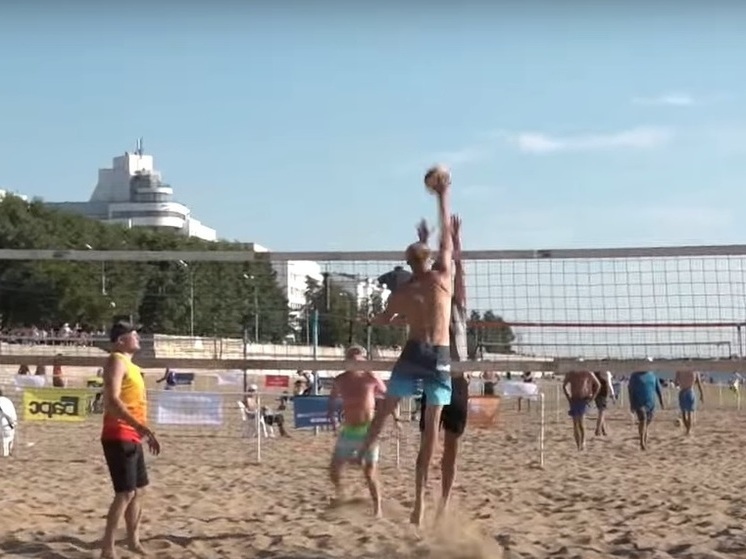 В Архангельске прошел этап Чемпионат Северо-Запада по пляжному волейболу, приуроченный ко дню рождения города