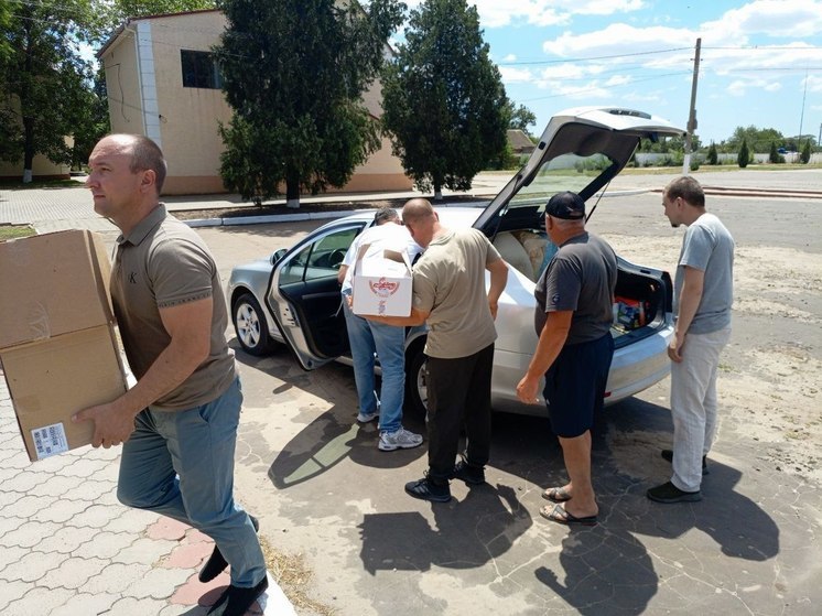 В Алешкинский муниципальный округ пришла гуманитарная помощь из Москвы