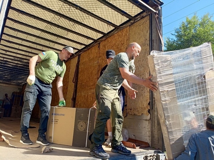 Партия гуманитарной помощи доставлена в Акимовский район Запорожской области