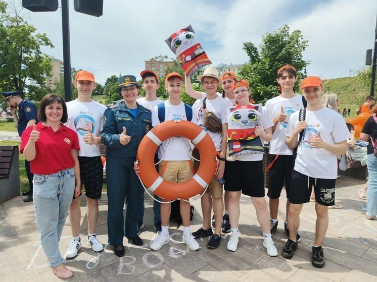 Орловская дружина юных пожарных стала лучшей в ЦФО