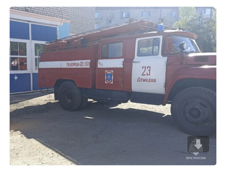 В Демидовском районе произошел пожар в молочном цехе