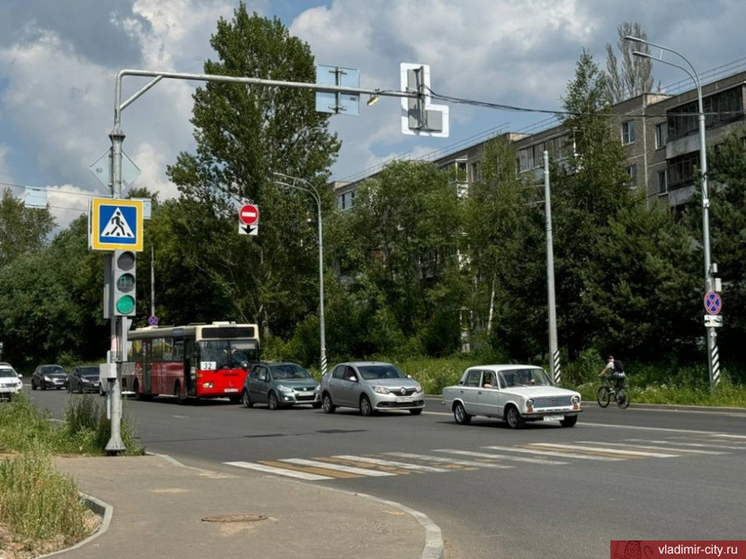 Владимирская безопасность: на перекрестке Рпенского и Юбилейной заработал светофор