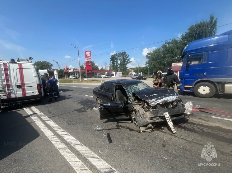 Во Владимире на въезде в город произошло серьезное ДТП