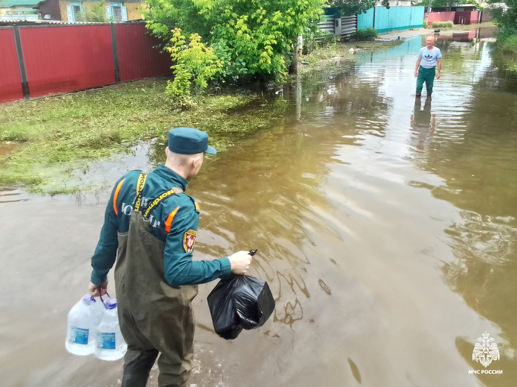 156 домов остаются подтопленными в Приморье