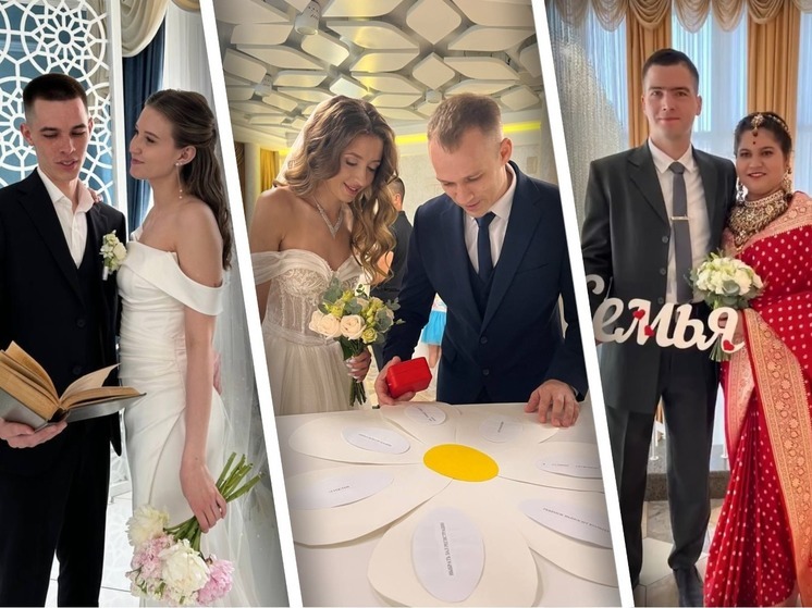 Опубликованы фото свадеб июня-2024 в Новосибирской области: красивые кадры с женихами и невестами