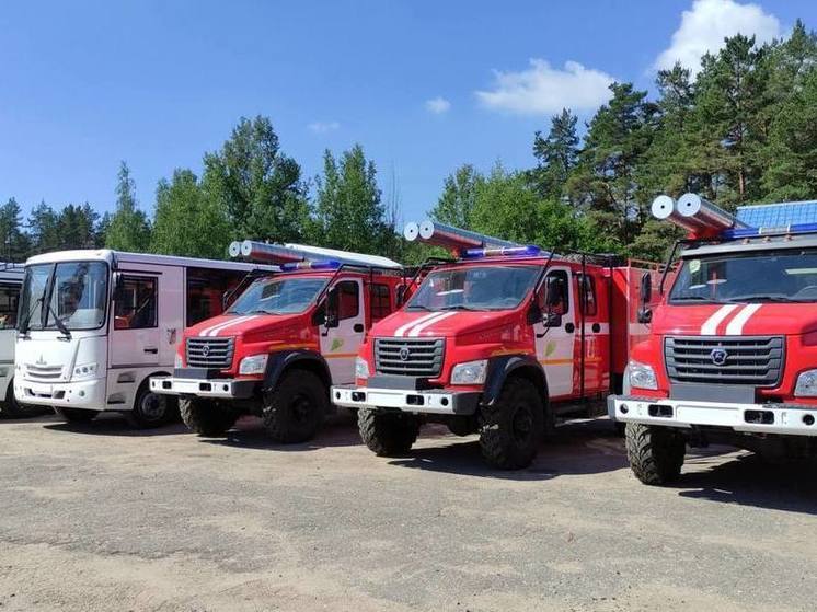 Первую партию лесопожарной техники доставили в Псковскую область
