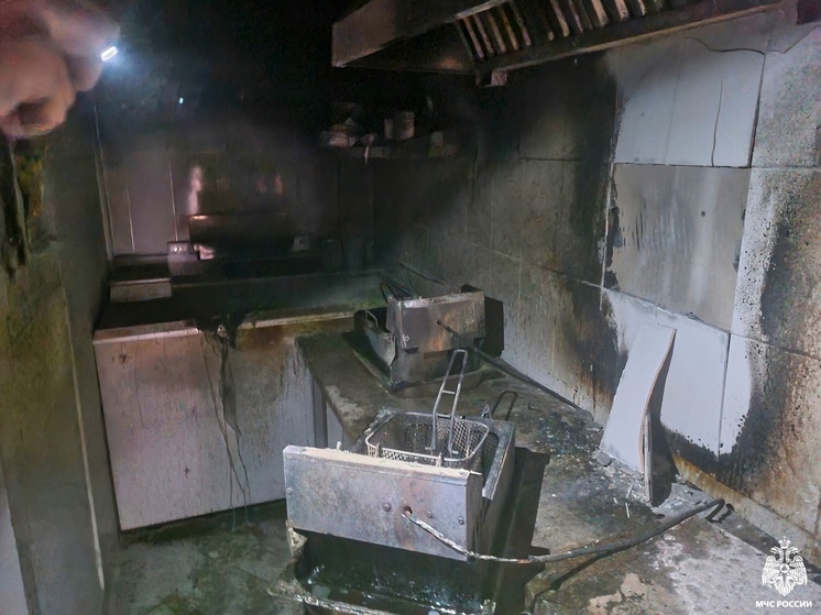 Проблемы с электрофритюрницами привели к пожару в кафе на Печречистенской набережной в Вологде
