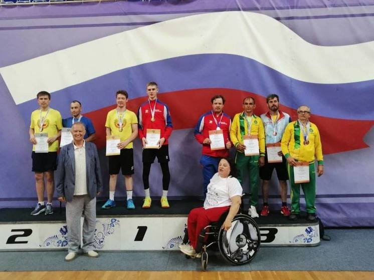 Спортсмены Кубани получили семь медалей на чемпионате России по спорту лиц с поражением опорно-двигательного аппарата