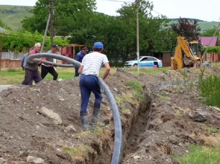 В Северной Осетии идет капремонт водопровода в селении Раздзога